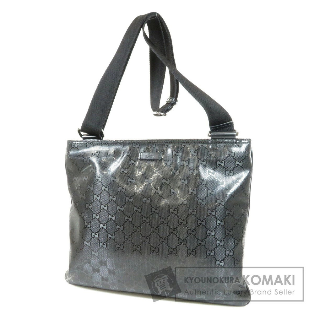 Gucci GG Imprime Messenger Crossbody Bag black